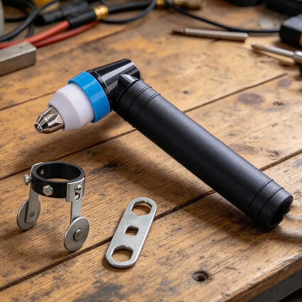 Replacement Round Handle for P80 For Plasma Cutting For Torch Head Body Compatible with For Plasma Cutting Machines