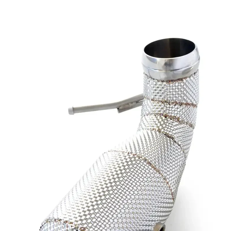 High Flow Exhaust Downpipe With Catalytic Converter CLA45 C117 2.0T 2014-2018 SS304