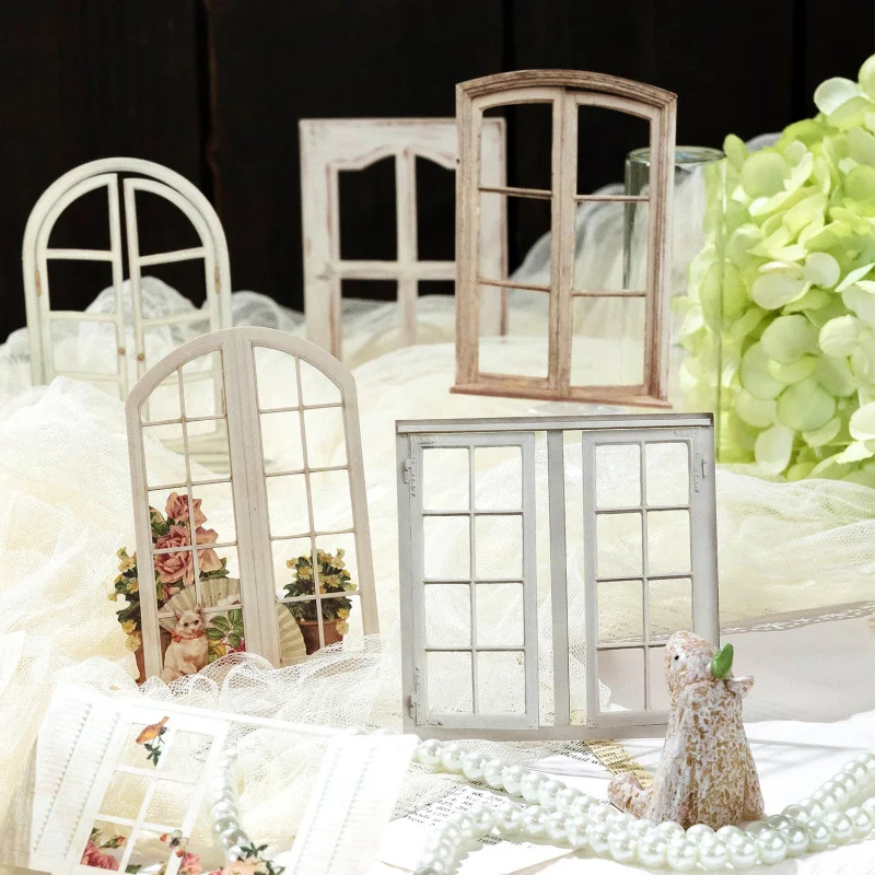 

10-листовая винтажная бумага с полым цветком и окном, декоративная бумага для поделок своими руками, журналов, альбомов для вырезок