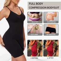 New Bodysuit Shapewear Women Tank Top Tummy Control Full Body Shaper Anti Chafing Shorts Slimming Waist Trainer Butt Lifter - Image 3
