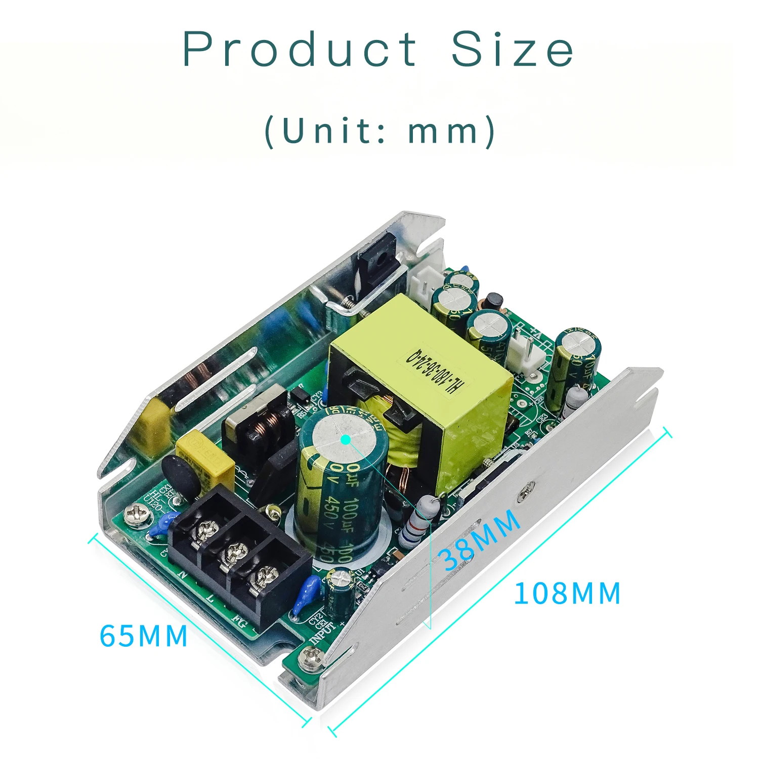 200w cob fonte de alimentação de luz 24x12 54x3 fase par elétrica fonte de alimentação 36v 4a estágio luz acessório peças reposição reparação