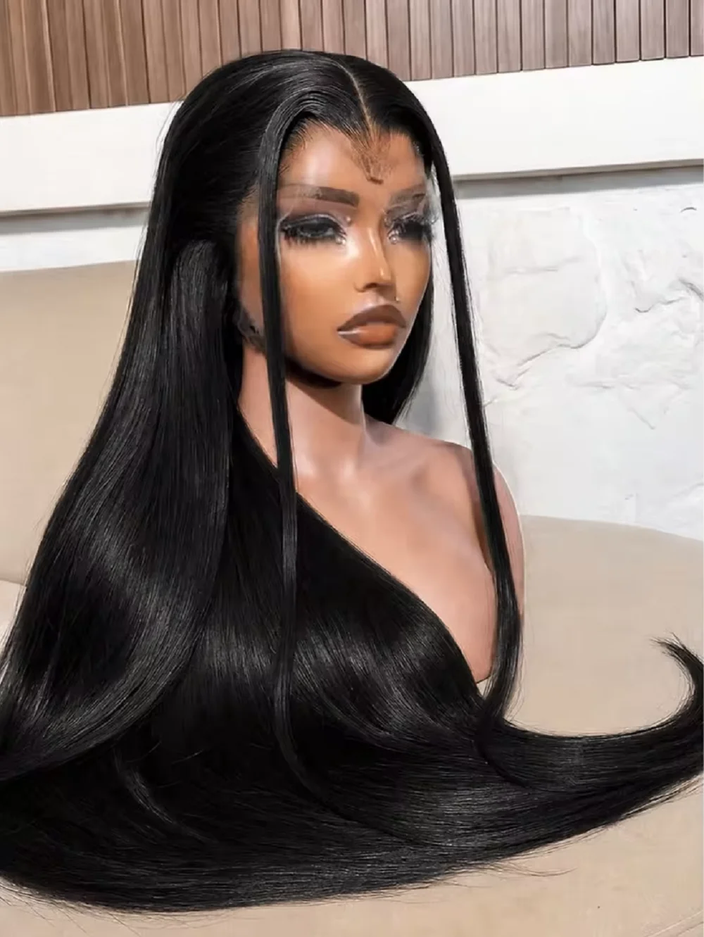 Skincare Queen - Wig Rambut Asli Remy Brasil dengan