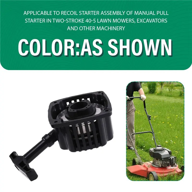 AA94-Two-Stroke Lawn Mower Accessories 40-5 Hand Puller Digger Starter Assembly Bearing Super Easy Start Dial Lawn Mower