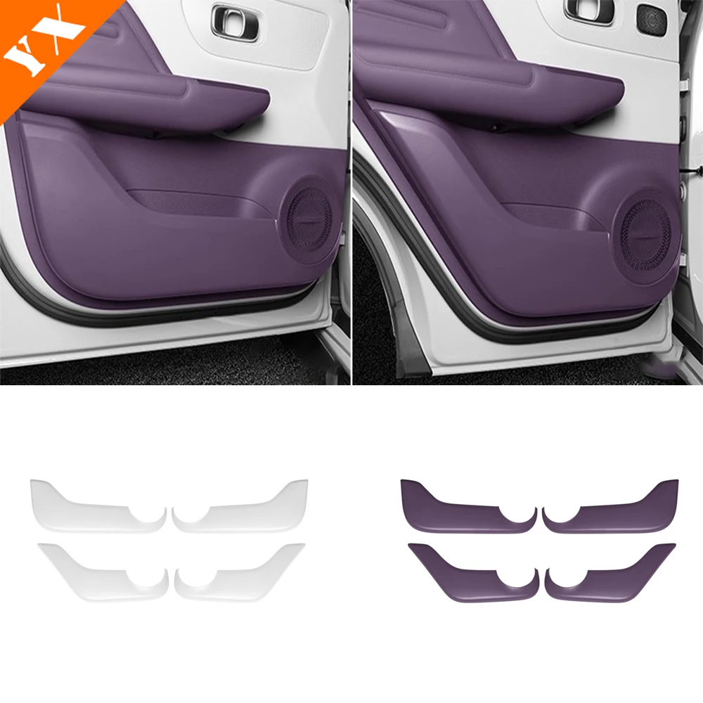 

2025 2026 For Leapmotor B10 accessories ABS Plastic Car Four Door Anti Kick Hit Board,Car Storage Protection Panel 4pcs