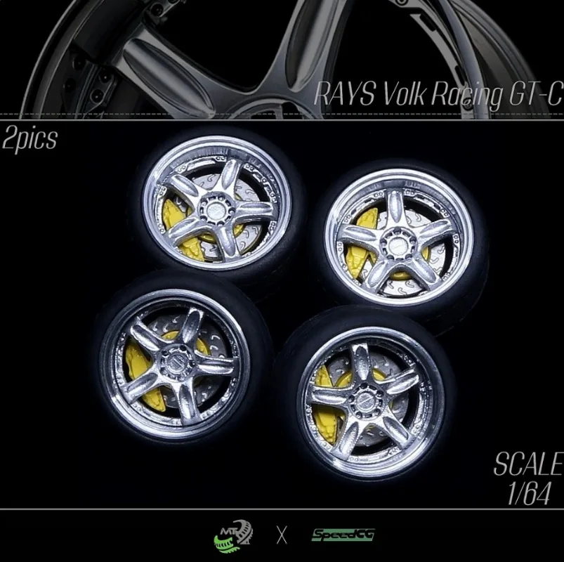 SpeedCG 1/64 Car Modified Wheel Hub Rubber Tires Resin Wheels 69/68/67 10/11mm Suitable for 1:64 Static Model Cars Holiday Gifts