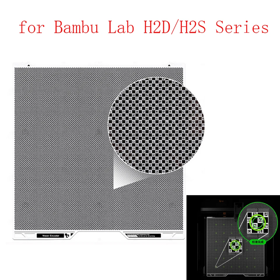 Bambu Lab H2C/H2D/H2S用 ビジョンエンコーダー 50μm移動精度 高度な