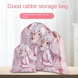 Good Rabbit Adult Games Sex Toys Water Resistant Collection Bag Private Drawstring Storage Bag Secrect Sex Dedicated Pouch Bags