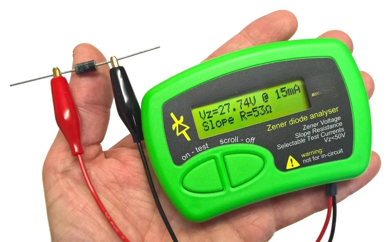 Electronic Component Testers, Component Analyzers, Zener Diodes and Avalanche Diodes