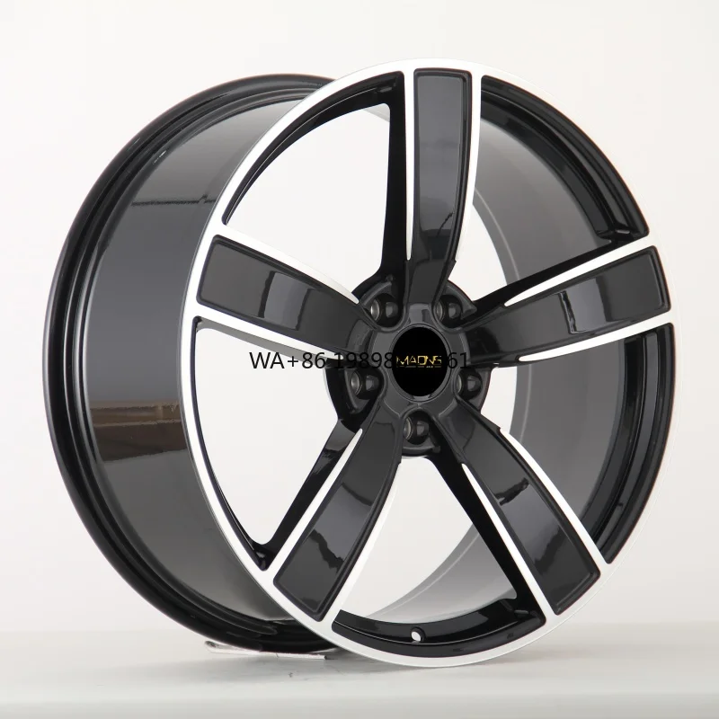 Wheelshome Ready to Ship Durable Rim Large Size 22 Inch 5 X 130 BMF Five Spoke Forged Aluminum Alloy Wheel for Porsche Cayenne