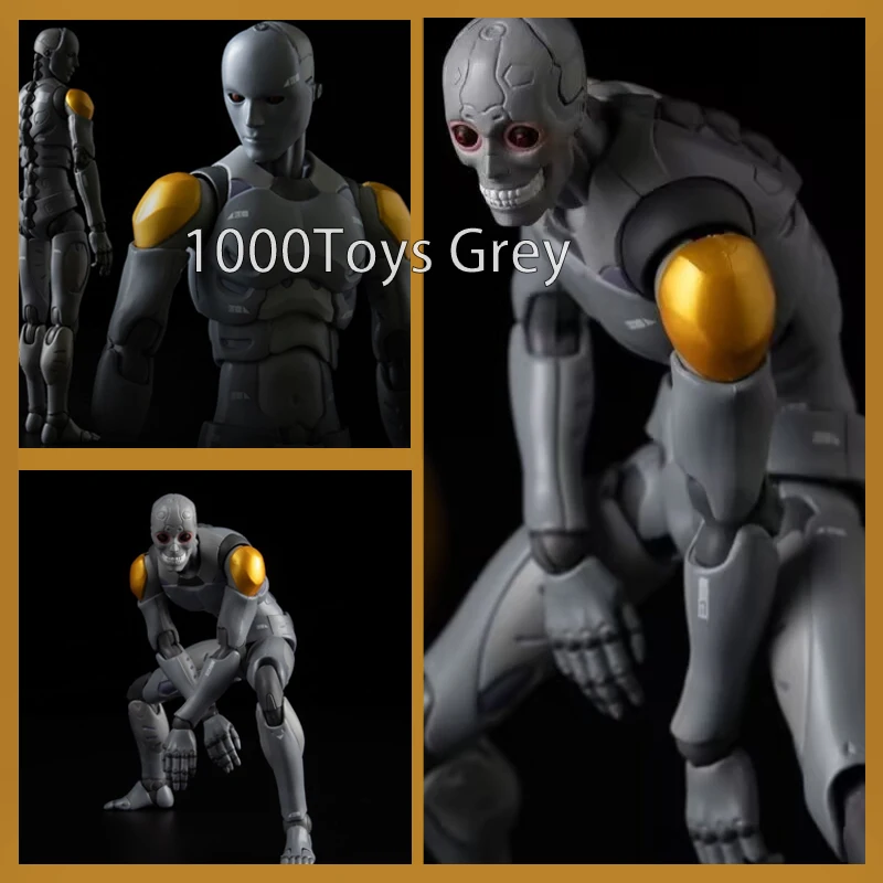 

1/12 Scale Collectible Figure Heavy Industries Synthetic Human Men 1000Toys Testing Robots Body 6Inch Men Soldier Action Figures
