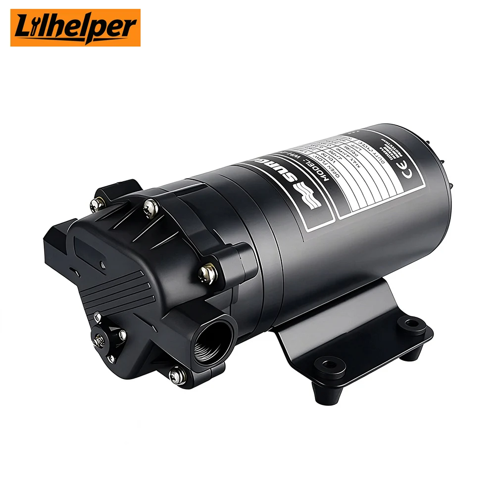 High Pressure Diaphragm Pump 200PSI 14kg 5.0L/min Self-priming Water Pump for Irrigation Mist Cooling Car Wash 12V/24V/110V/220V