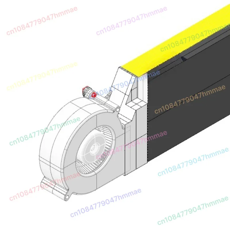 

Universal 9733 CPU Cooler for H200 A H L Series, High Performance Turbo Fan