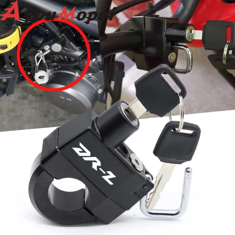 Motorcycle Accessories Anti-theft Helmet Lock Security For SUZUKI DRZ 400 S E SM DRZ400S DRZ400E DRZ400SM DRZ400