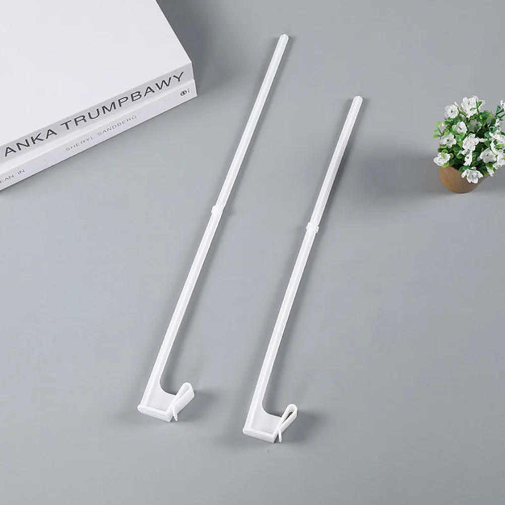 10Pcs Weatherproof Car Flagpole Rugged Plastic Clip Style Flag Rod for Vehicle Supplies Outdoor Celebration Use