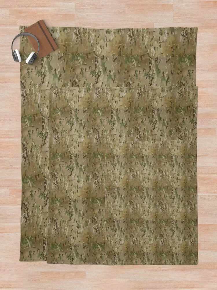 Multicam Camo Throw Blanket luxury thicken fleece blanket Blanket fleece