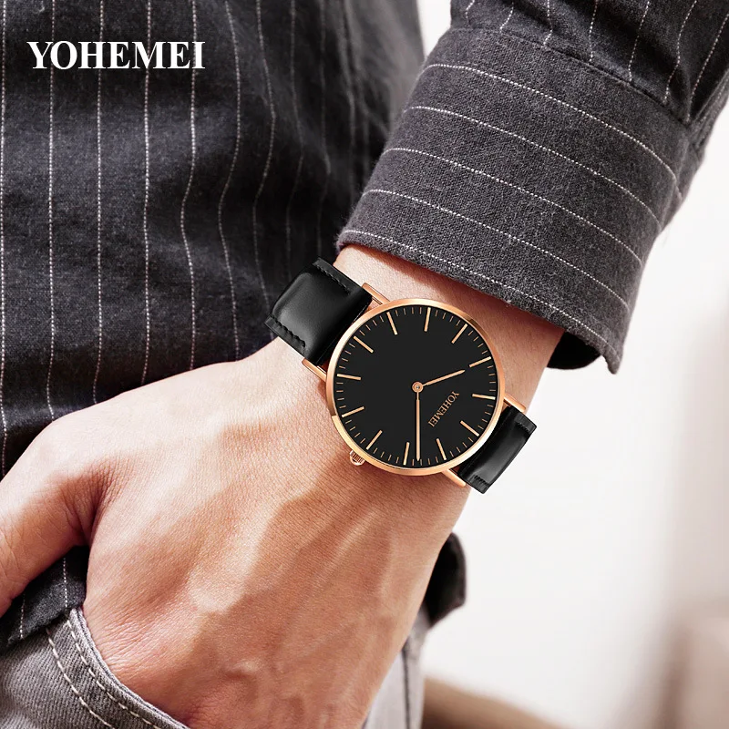 Timeless Duo Quartz Watches, Minimalist Couple's Set, Waterproof & Stylish, Premium Quality, Perfect Gift