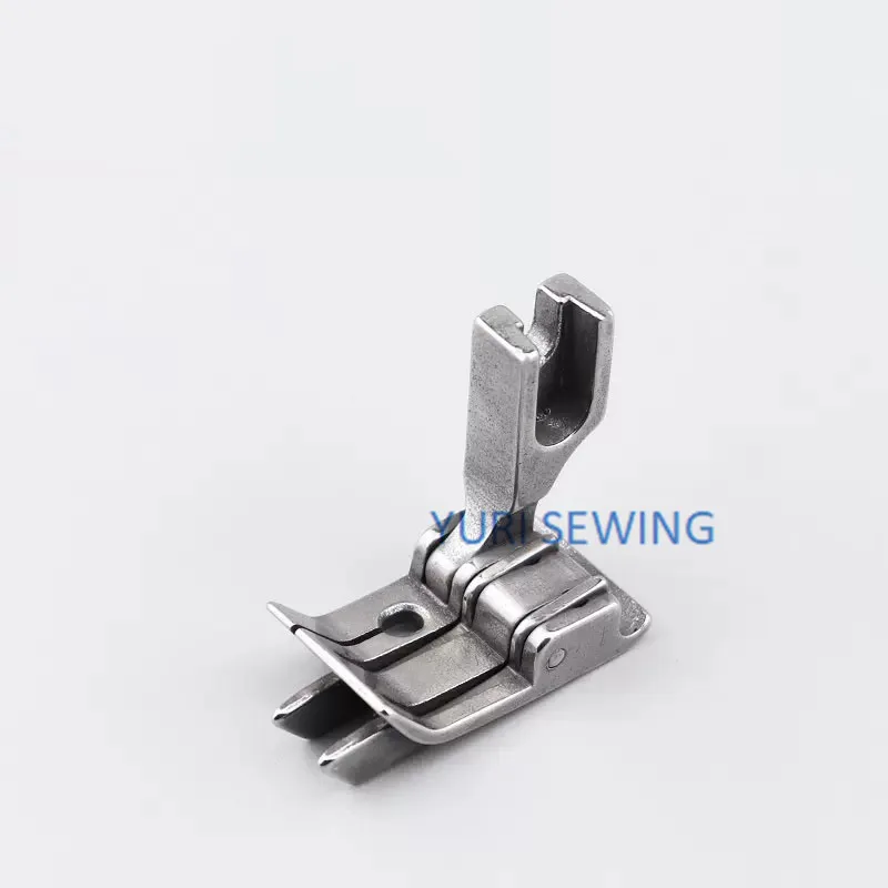 SP-18 right double knife presser foot flat car jeans back pocket 1/16X1/4 right stop mouth open line tangent one point presser f