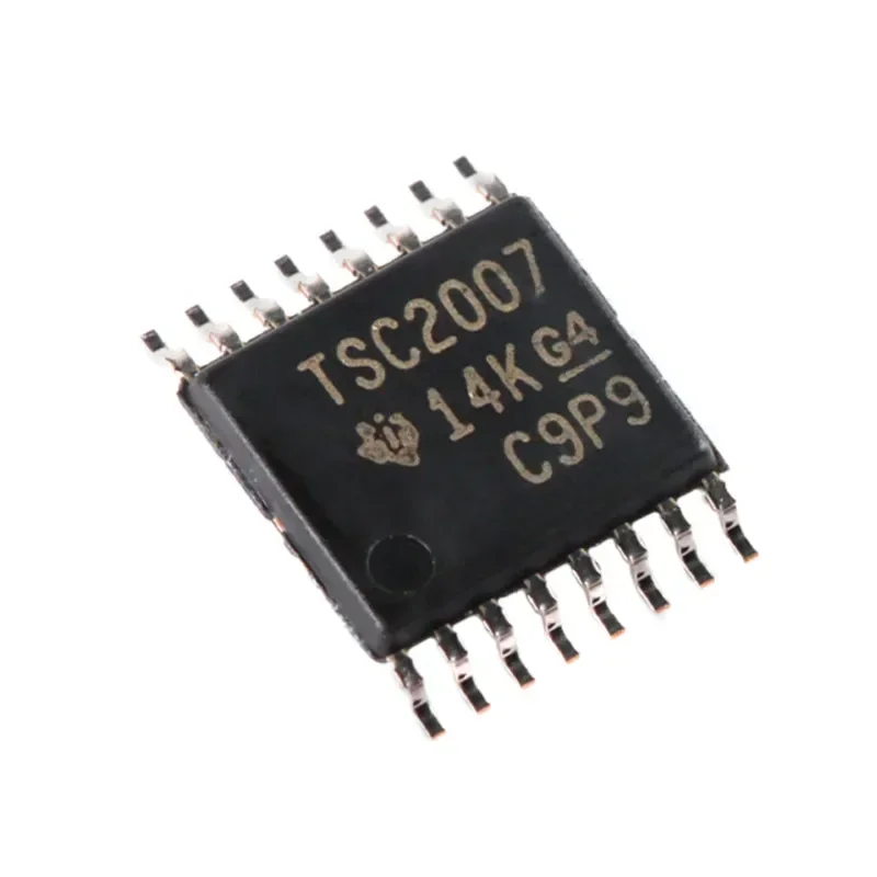 New and Original 10PCS TSC2007IPWR TSSOP-16 4-wire Micro Touch Screen Controller Chip