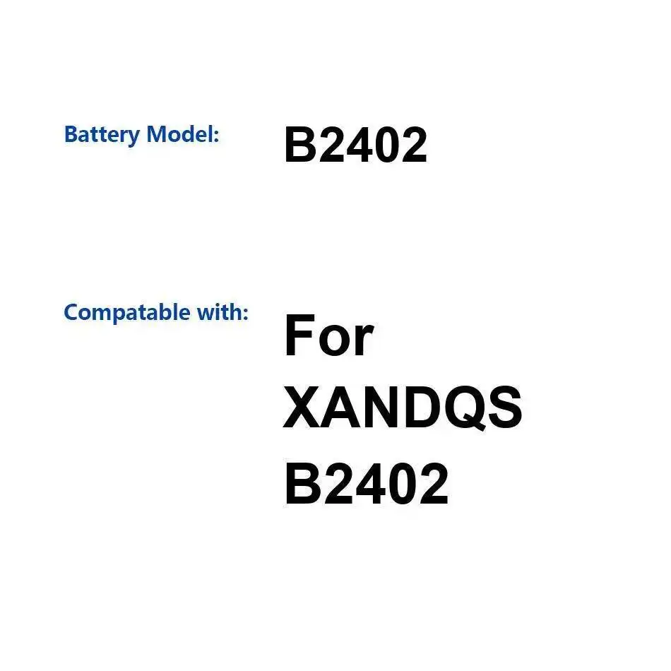 

Долговечный аккумулятор мобильного телефона 2800 мАч для Xandqs B2402 Надежный источник питания