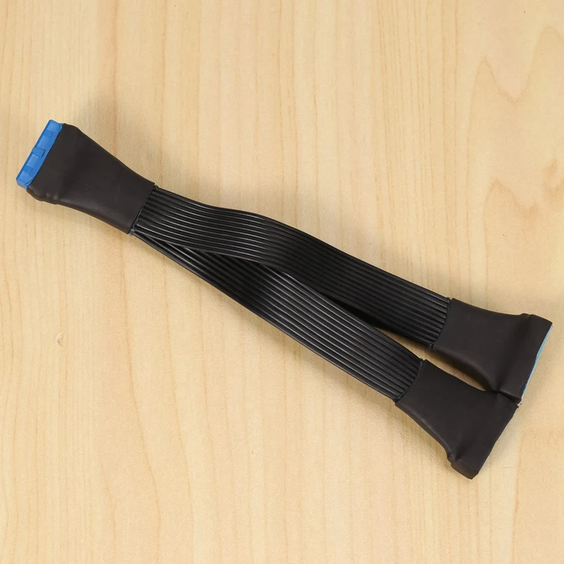 2X Motherboard Mainboard USB3.0 19Pin 20Pin 19-Pin 20-Pin 1 To 2 Power Expansion Cable 12CM