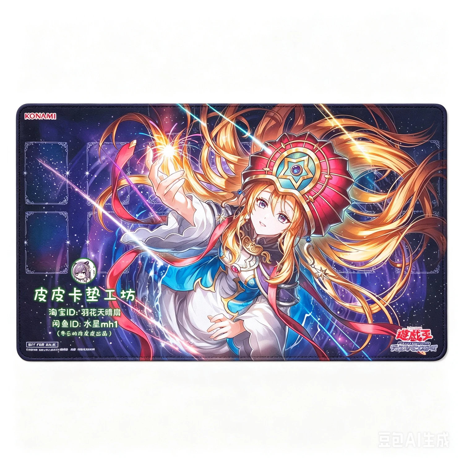 Board Game Gi - 600X350X2Mm Zrób to sam Yu-Gi-Oh! Elemental