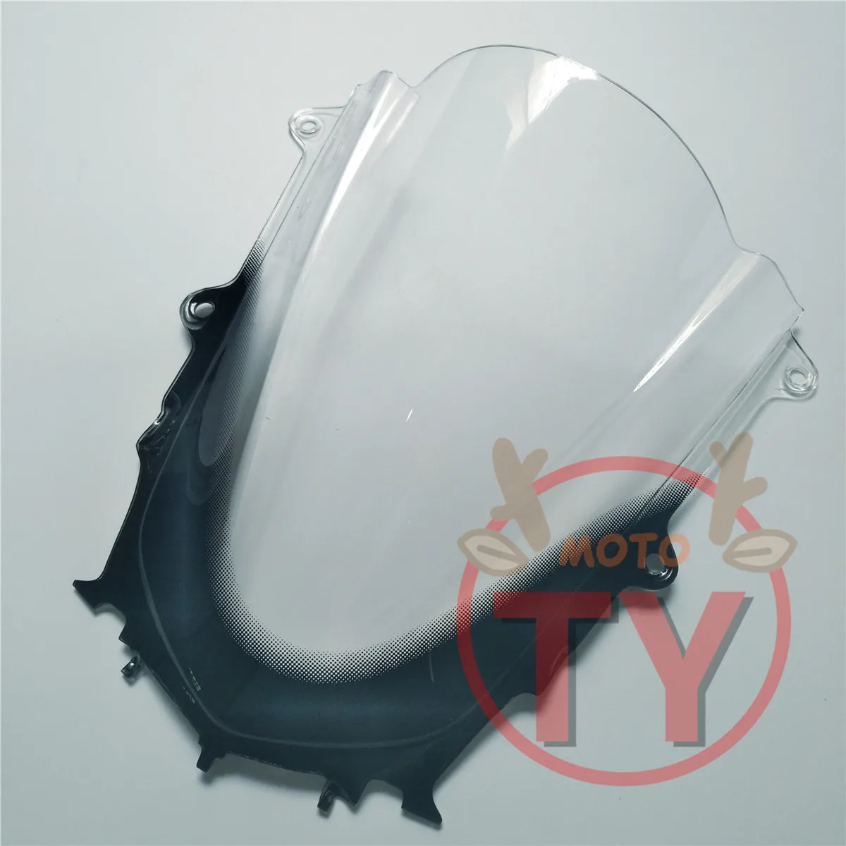 

Motorcycle Airflow Windshield Windscreen Wind Deflector Smoke Black Clear For Yamaha YZF1000 YZF-1000 R1 2015 2016 2017 15-17