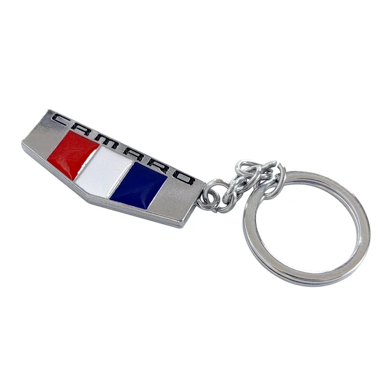 Metal Car Keychain Key Rings Pendent Styling for Chevrolet CAMARO Cruze Spark Aveo Captiva Trax Sail Orlando Sonic Accessories