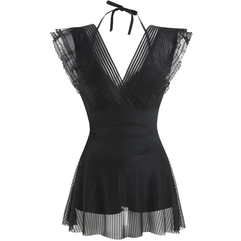 2025 New Fashion Sexy scollo a V costumi da bagno da donna nuoto balneazione spiaggia dimagrante costume intero abbigliamento femminile