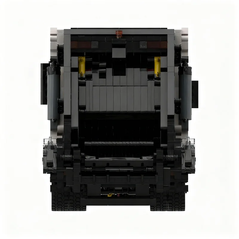 3150pcs MOC Rear Loader Garbage Truck Technical Model Building Blocks Construction Toys Christmas Gift Creative Display Art