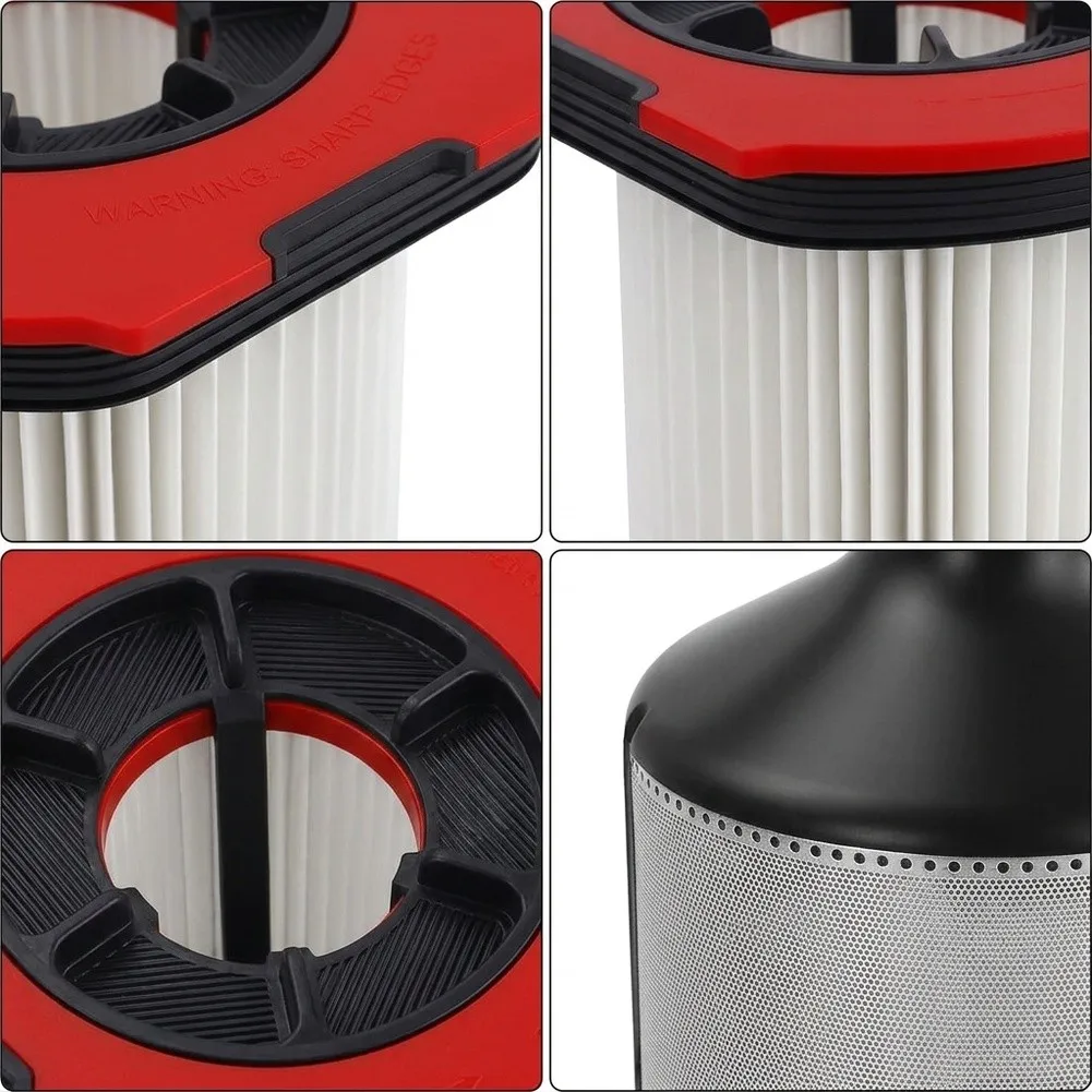 For Bosch Unlimited 109 Vacuum Cleaner Filter Replacement Bundle Includes 3 HEPA Filters Stainless Steel Pre-Filter Brush