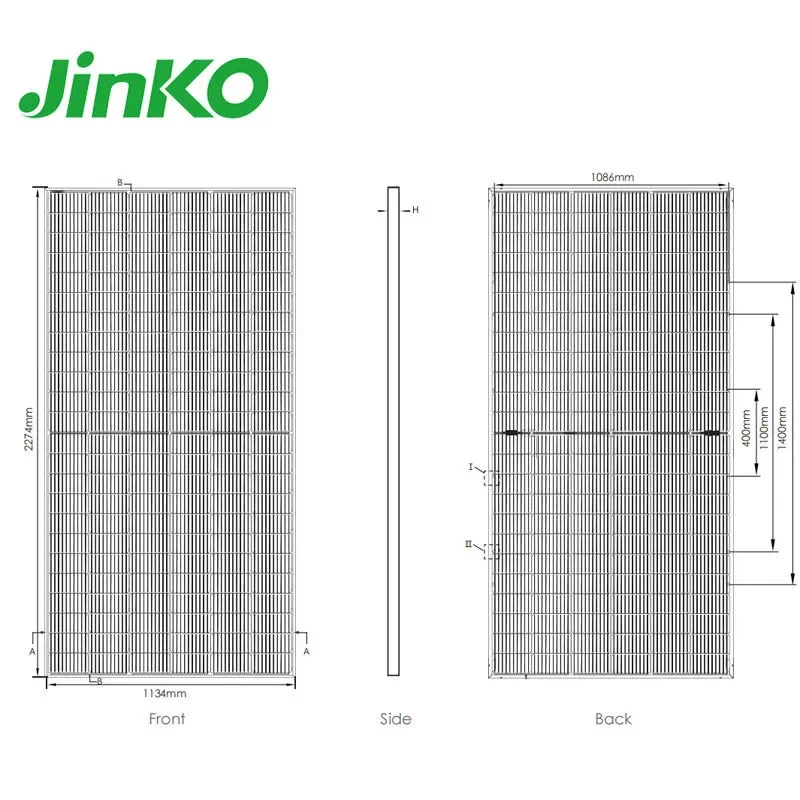 Jinko Trina JA A Grade Eu stock 150w 300w 400w 450w 500w 535w 550w 540w 700w 1000w PV monocrystalline Solar Panels Price