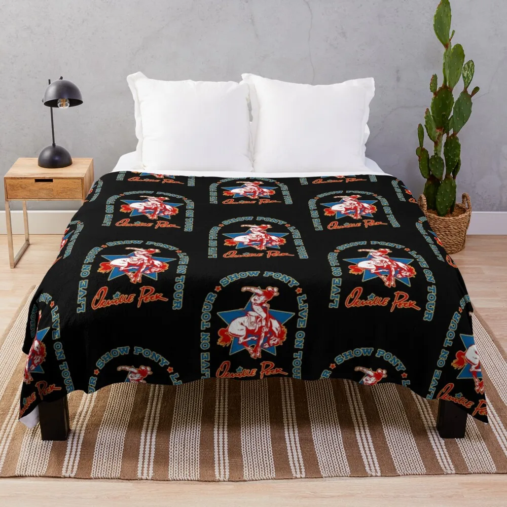 Orville Peck - Show Pony Design Throw Blanket Blankets Sofas Of Decoration Weighted Large Blankets