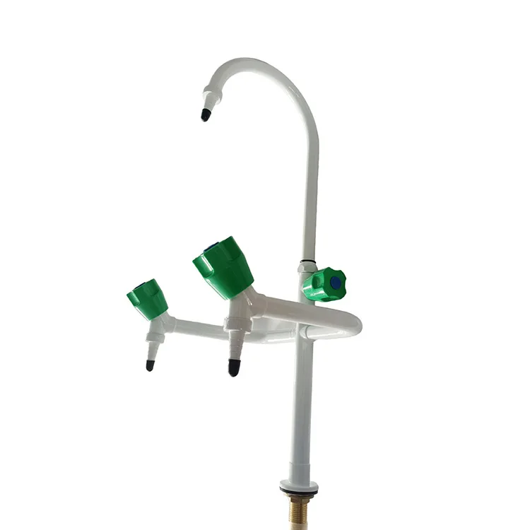 

Laboratory faucet triple three-port all-copper spool laboratory nozzle higher education spray