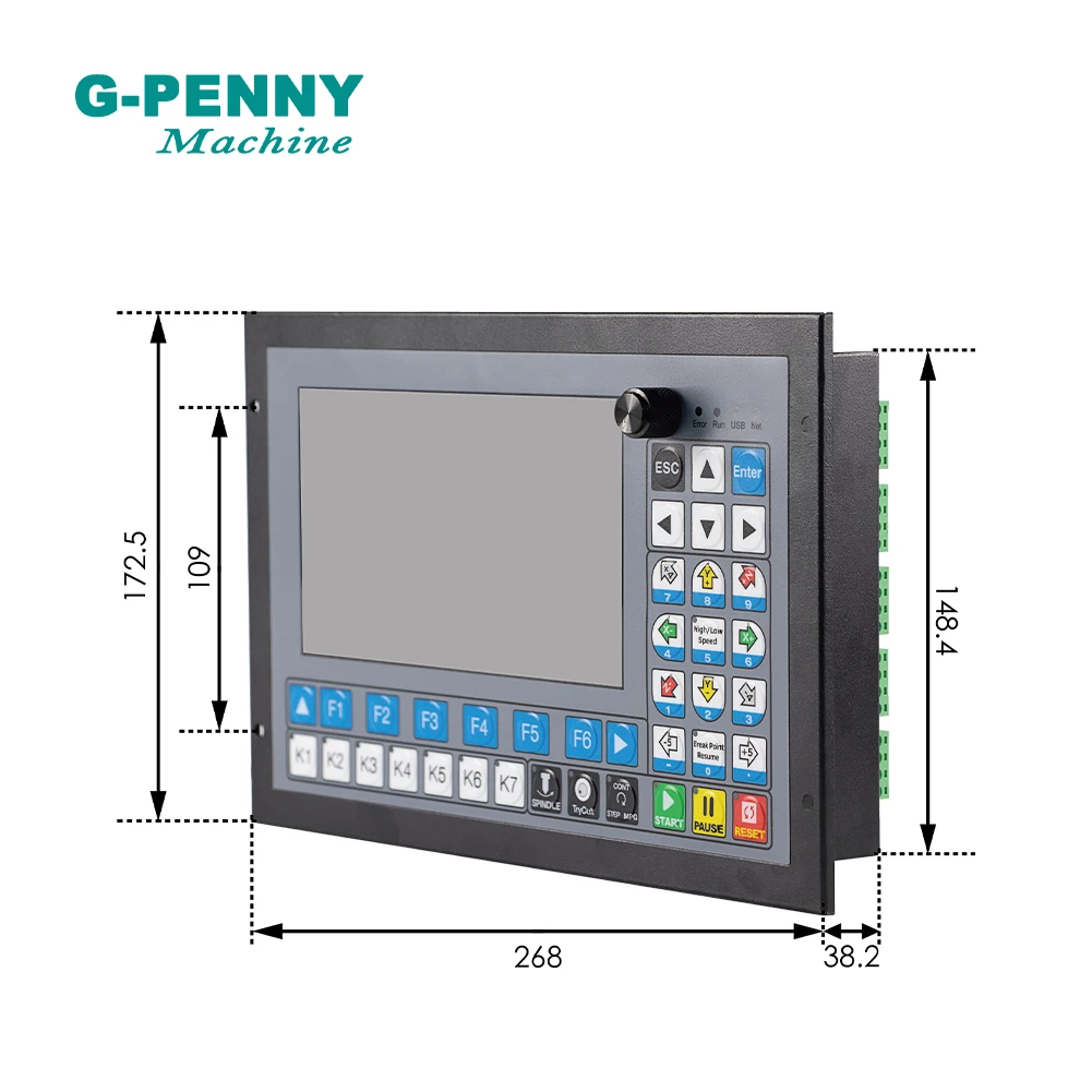 Free shipping! CNC Controller 3/4/5 Axis DDCSE off-line controller off line control card for CNC Router Engraving Machine