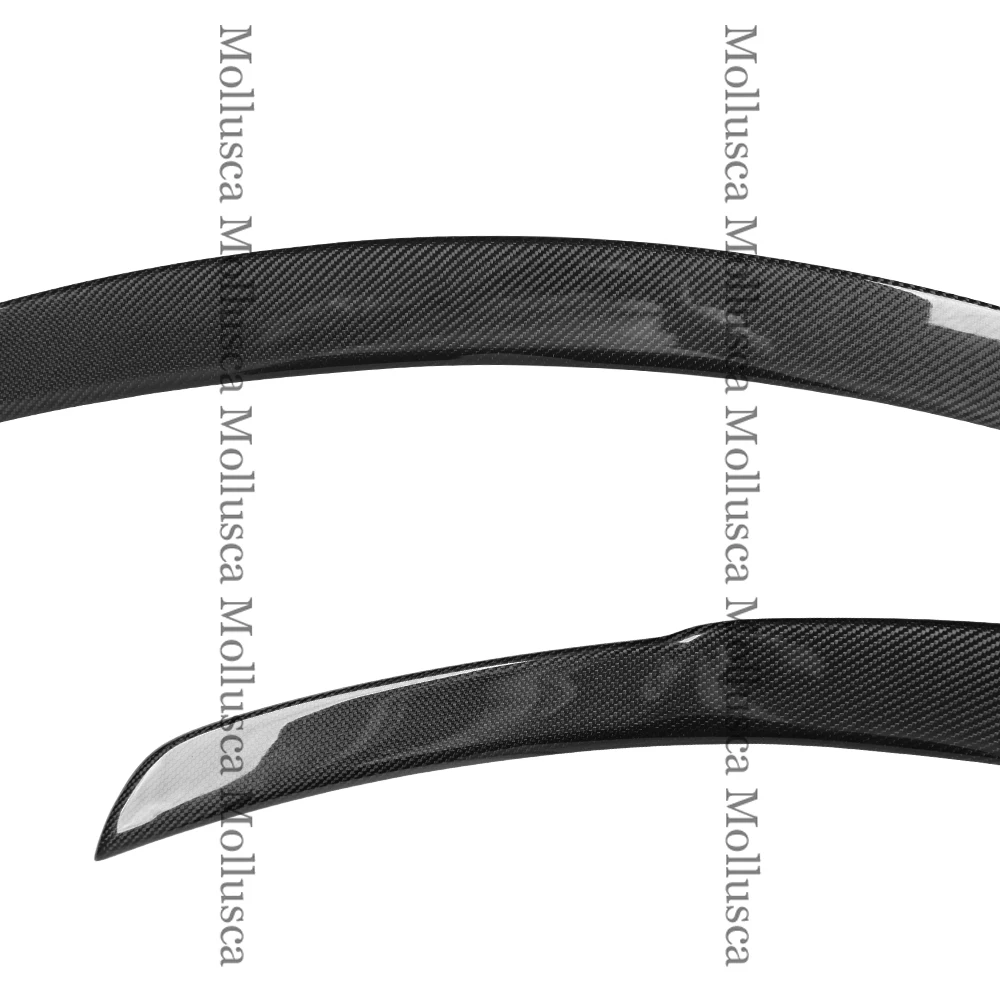 For Mercedes-Benz C-Class W205 4Door sedan Babos Style Carbon Fiber Rear Spoiler Trunk Wing 2013-2022 FRP honeycomb Forged