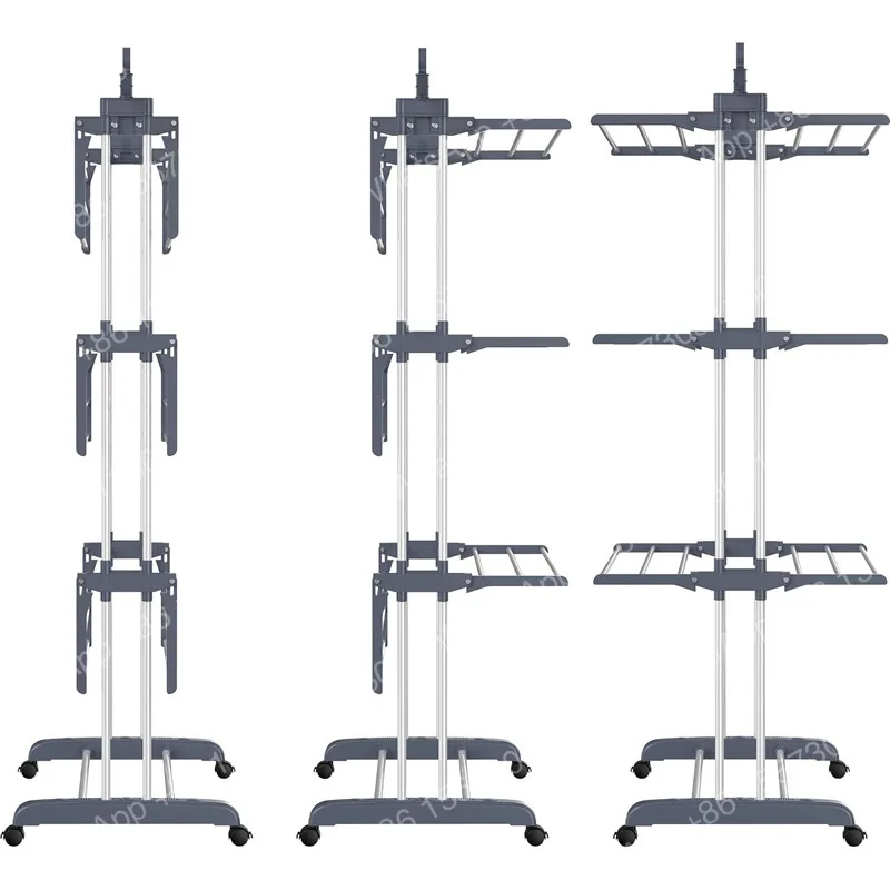 Hot Sale Foldable Home Drying Rack Stainless Steel Metal Space Saving Washing Rack