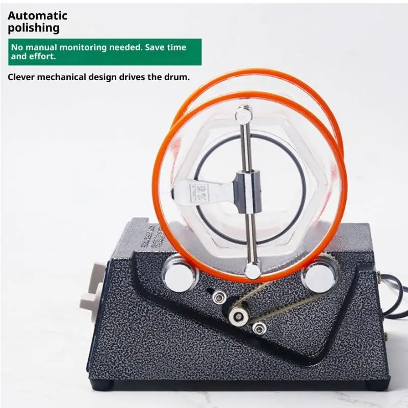 

Portable Jewelry Tumbling Machine With Easy Operation For Home Studio Workshop Use