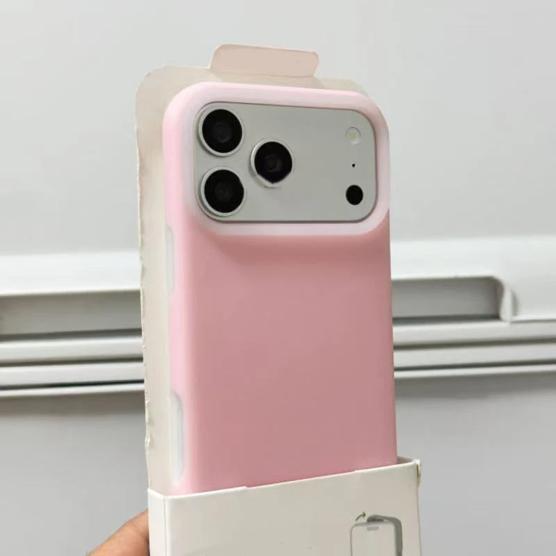 Fashion Candy Color Jelly Liquid Silicone Soft Case For iPhone 17 16 15 Pro Max Silky Smooth Matte Protection Original Cover