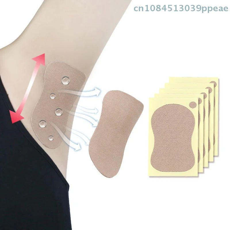 

10 Pcs Anti Sweat Armpit Absorbent Pads Summer Deodorants Armpit Absorbent Pad Sticker Underarm Sweat Pads For Clothing T-Shirt