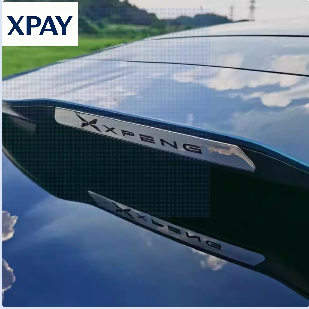 New For XPeng G6 2023-2025 CarBrake Light Decoration Sticker Taillight Special Modification Exterior Patch