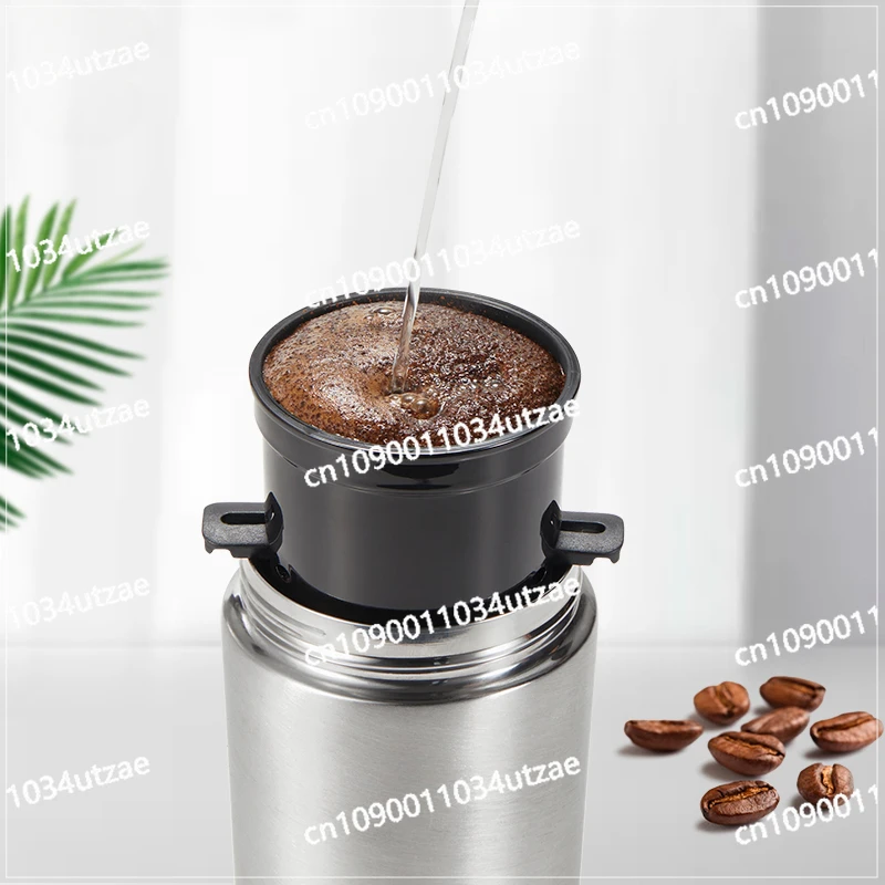 Portable Coffee Machine One-Person Coffee Cup Grinder Integrated Household Small Electric Grinder