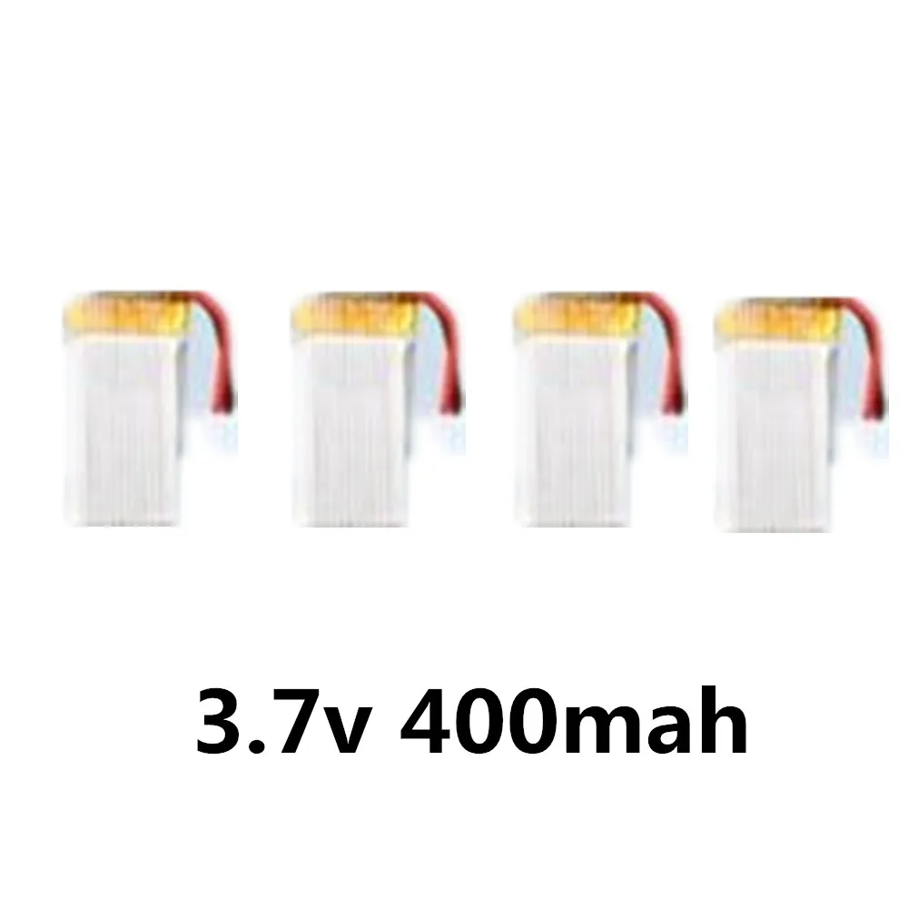 Batteria Li-Poly originale 3.7V 400mAh/lama dell'elica/per 4DRC V37 Mini 4D-V37 Quadcopter Toys V37 Mini Drone Parts