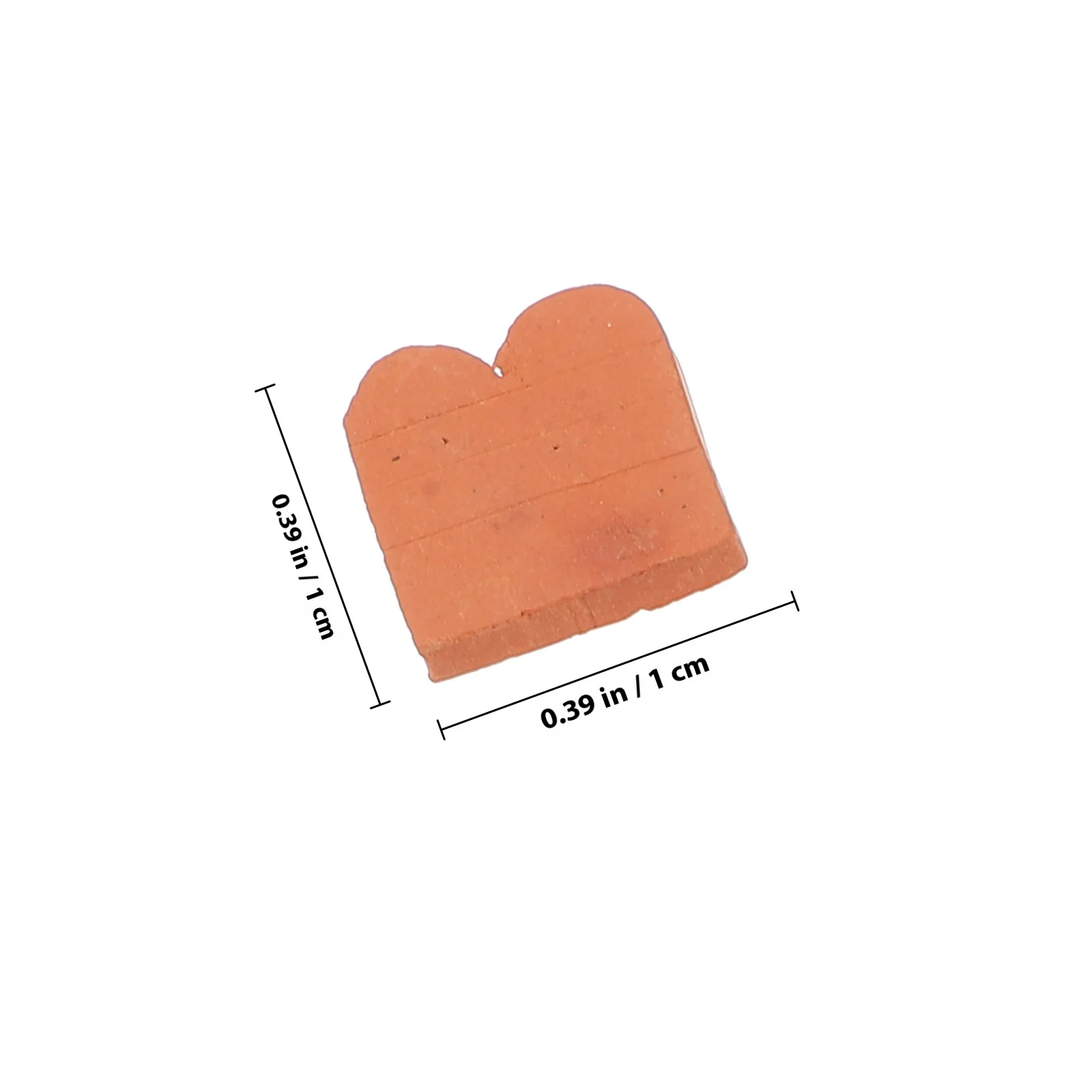 อิฐจำลองขนาดเล็ก 100 ชิ้น สำหรับโต๊ะทราย สถาปัตยกรรม DIY ตกแต่งภูมิทัศน์ขนาดจิ๋ว ผนังอาคาร และอุปกรณ์ตกแต่ง