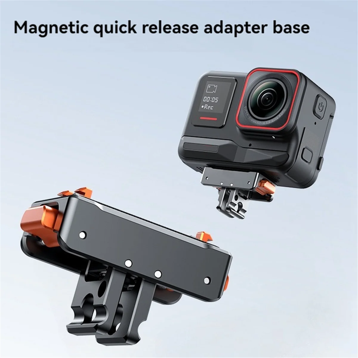 For Insta360 Ace/Ace Pro Magnetic Quick Release Mount Two Claw Adapter for Insta360 Ace/Ace Pro Camera