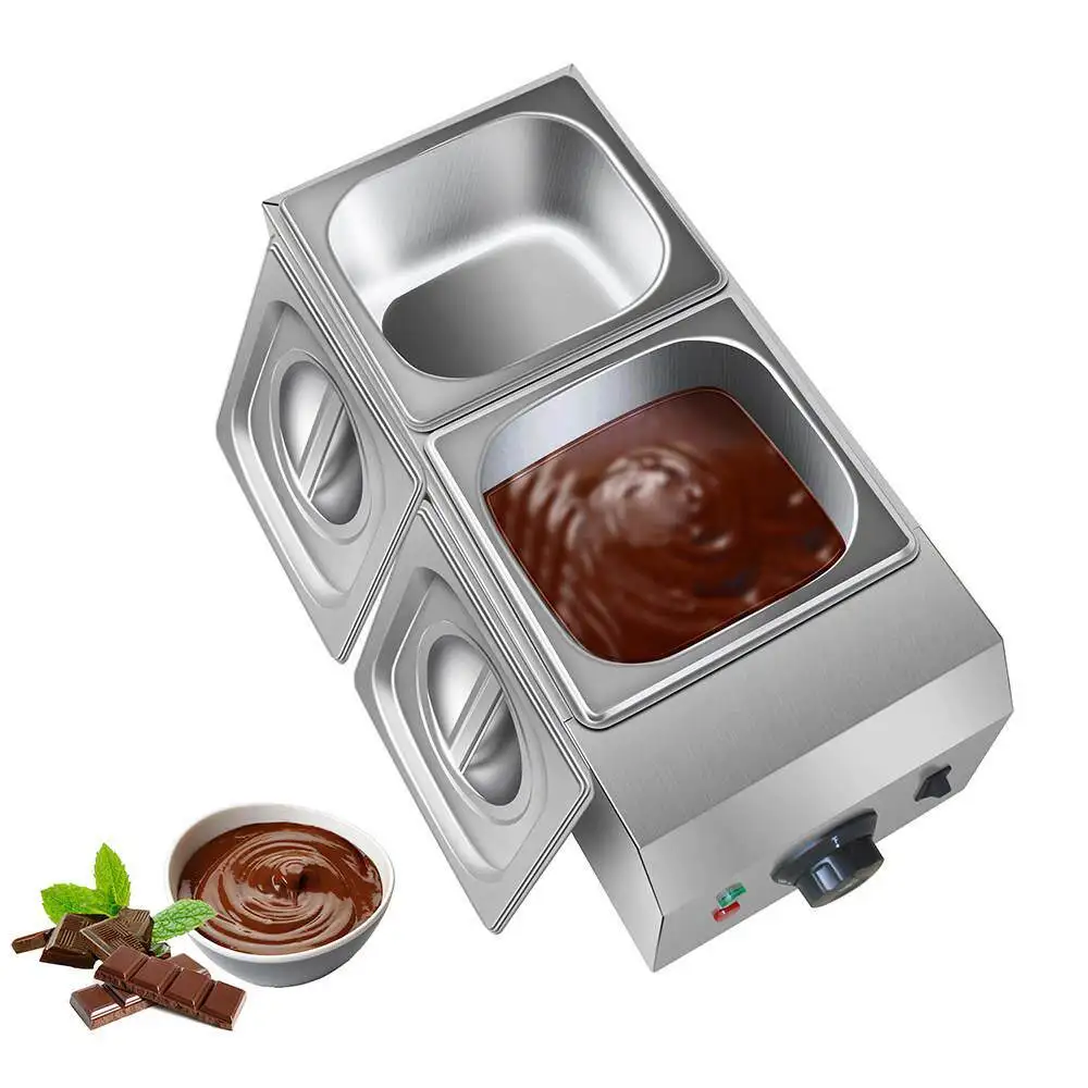 220V Household Small Chocolate Melting Furnace Multi-Functional Stainless Steel Household Constant Temperature Chocolate Melting