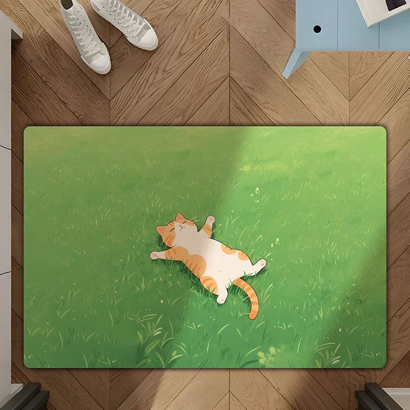 

Grassland Cat Healing Entry Diatomaceous Earth Mat Entrance Anti Slip Dust Removal Living Room Simple Home Furnishing