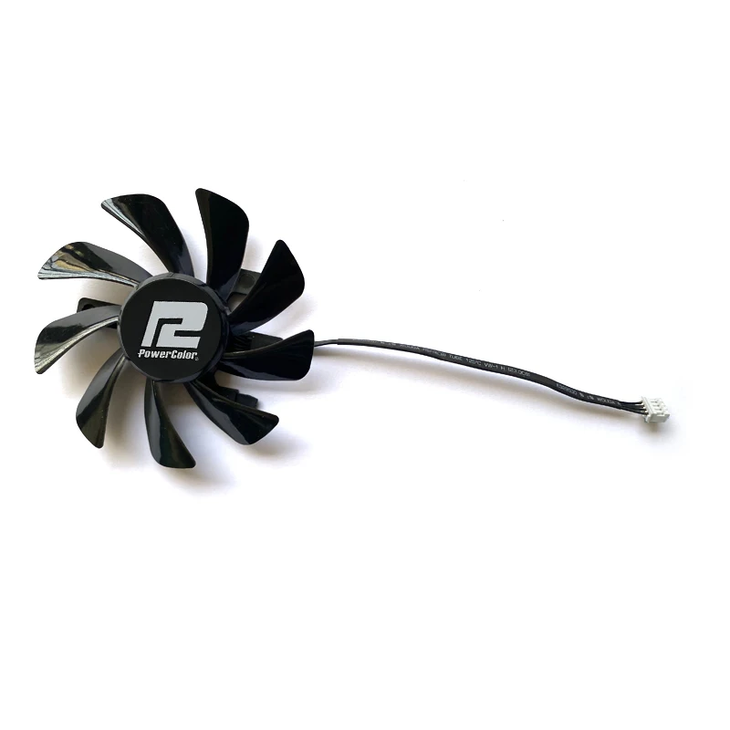 NEW Cooling Fan 85MM 4PIN T129215BU For POWERCOLOR Radeon RX5700 5600 XT ITX video card fans