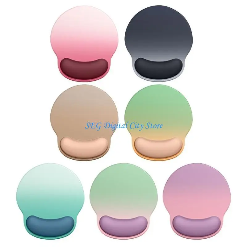 

U75B Mousepad Non-slip Mouse Hand Wrist Rest Support Mat Ergonomic Mouse Pad Silicone