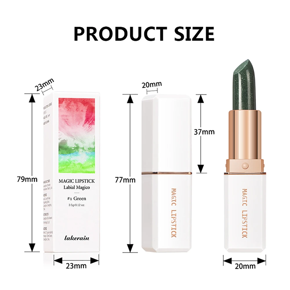 Rouge à lèvres mat, imperméable, ne se décolore pas, tasse antiadhésive, changement de couleur, changement de température, maquillage hydratant pour femmes