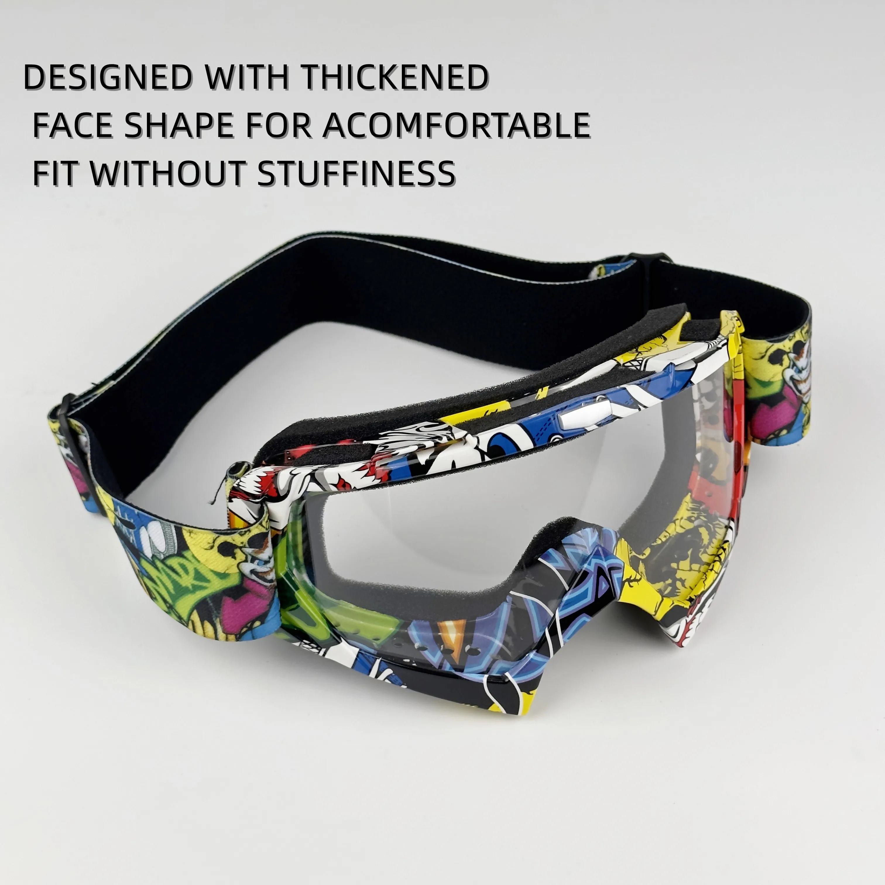 Gafas de carreras de Motocross para deportes al aire libre, gafas todoterreno, MTB, ATV, accesorios para casco de ciclismo